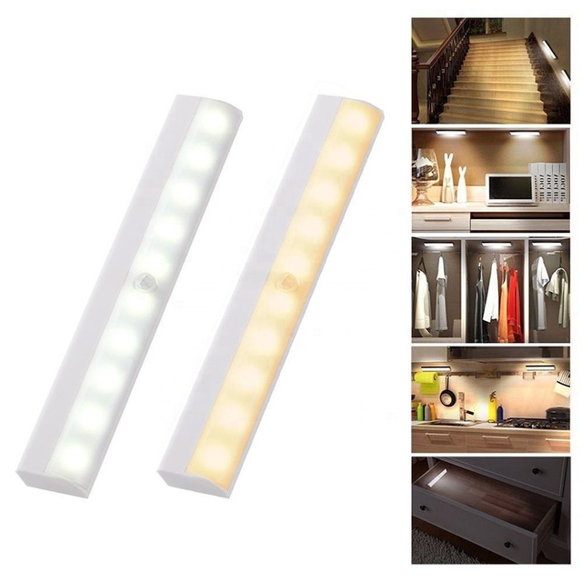 Rechargeable Wireless Motion Sensor Closet Light Led Cabinet Light Under Cabinet Lighting