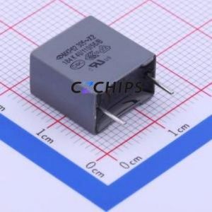 ตัวเก็บประจุนิรภัย C42Q2184K4SC450 แบบ Through hole (THT), ระยะขา P=10 มม. 180nF 10% 305V X2 - Product Image 1