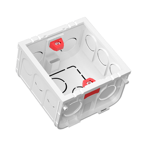 Boîtier de jonction électrique en plastique Pano.V 86, ignifuge et étanche, pour interrupteurs 86 - Product Image 1