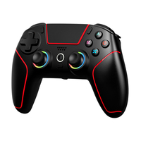 Joystick Inalámbrico BT para Juegos con Efecto Hall, Función Turbo, Macro Programable, 9 Modos, Controlador RGB para PS5