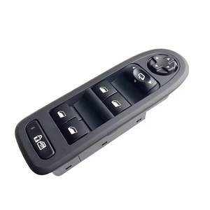 Interrupteur de verrouillage de porte Citroën Peugeot 408 96666289ZE noir, pièce de rechange pour commande de vitre de voiture - Product Image 1