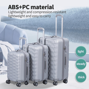 ชุดกระเป๋าเดินทางแบบ<span class=keywords><strong>ล้อ</strong></span>ลาก 4 ชิ้น พร้อมล้อ<span class=keywords><strong>ห</strong></span>มุนได้รอบทิศทาง, กระเป๋าซิป, กระเป๋าเดินทางสำ<span class=keywords><strong>ห</strong></span>รับนักธุรกิจ, กระเป๋าเดินทางขึ้นเครื่องแบบขายส่ง - Product Image 4