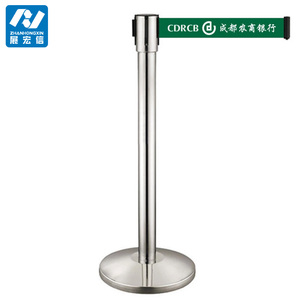 Black Safe Stand <span class=keywords><strong>Stanchion</strong></span> post per centro commerciale, museo e cerimonia - Product Image 6