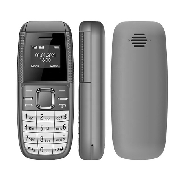 BM200 Mini Phone 0.66-Inch Screen MT6261D Gsm Quad Band Pocket Mobile Phone With Keypad Dual Sim Portable for Elderly Student