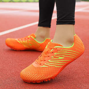 Chaussures à <span class=keywords><strong>pointes</strong></span> de compétition pour saut en longueur, antidérapantes, de haute qualité, pour femmes, hommes, étudiants, sports, sprint, athlétisme - Product Image 2