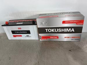 TOKUSHIMAドライチャリングバッテリー製造工場JIS DIN 12V 45Ah 55Ahアシッドリードカーバッテリー - Product Image 6
