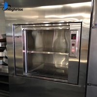 Monte-charge commercial à 2 arrêts pour la livraison de nourriture en cuisine domestique, usage en restaurant et hôtels, fabriqué en Chine