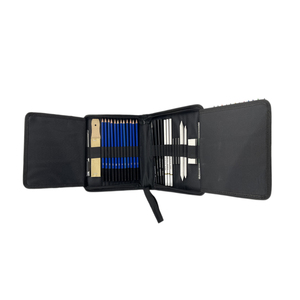 Colorworld – ensemble <span class=keywords><strong>de</strong></span> 54 crayons <span class=keywords><strong>de</strong></span> couleur en bois pour artistes artistiques, kit d'outils en nylon pour le <span class=keywords><strong>dessin</strong></span> - Product Image 2