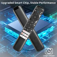RC813 Pour TCL Android TV Téléviseurs Télécommande Vocale Avec Netlfix PrimeVideo YouTube Boutons 55Q670G 65Q670G