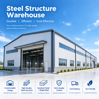 Entrepôt préfabriqué en structure métallique PEB pour stockage industriel