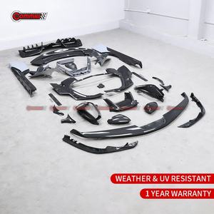 Kit de Carrocería de Fibra de Carbono Seca de Alta Calidad, Estilo OEM, para Ferrari SF90, Incluye Alerón Delantero, Trasero e Interior - Product Image 6