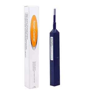 Sc St Fc Lc One Click Cleaner Adaptors Portable Telecommunication Ftth 1.25mm Connector One Click Pen Optic Fiber Clean Tool