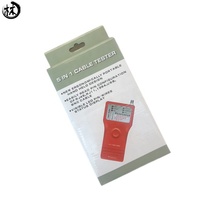 Probador de cable de red de plástico multiusos 5 en 1 RJ45/RJ11/USB/BNC/IEEE1394 LAN Cat5/Cat6/Cat7 Cable