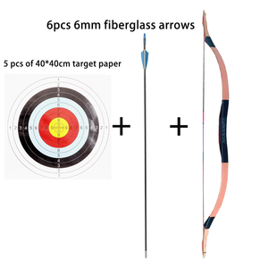 Bán buôn Chất lượng cao 20/30/40/50 lbs. Dành cho người lớn ngoài trời chụp và săn bắn với <span class=keywords><strong>recurve</strong></span> cung truyền thống <span class=keywords><strong>Bow</strong></span> Set - Product Image 2