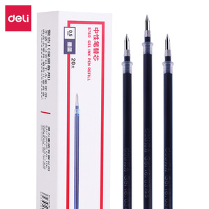 Recambio de Bolígrafo de Gel Deli S760, Tinta Azul de 0.5 mm, para Oficina y Escuela - Product Image 1