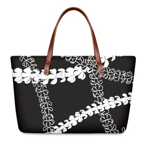 Bolso de poliéster con patrón de Puakenikeni para mujer, bolso de mano con estilo POD para chica universitaria - Product Image 4