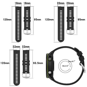 Pulsera inteligente, pulsera inteligente, <span class=keywords><strong>correa</strong></span> de reloj deportivo de silicona para <span class=keywords><strong>Garmin</strong></span> D2 Air X10 D2air Vivoactive 6 Venu 3 - Product Image 2