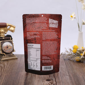 Custom Print Packing Small Popcorn Bags Large Plastic Ziplock Bag Waterproof Printed Food Grade Clear Bags Popcorn Packaging - Product Image 3