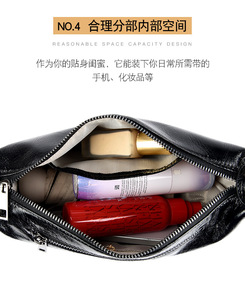 กระเป๋าถือขนาดใหญ่รุ่นใหม่สำหรับผู้หญิง กระเป๋าถือแฟชั่นดีไซน์หรูหราสำหรับผู้หญิง กระเป๋าถือสุภาพสตรี กระเป๋าโท้ทผู้หญิงทำจากวัสดุ PU - Product Image 2