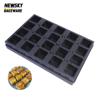 Moldes Cuadrados Personalizados para Pan Tostado, Bandejas y Platos para Hornear, Bandejas Comerciales e Industriales para Pan Mini con Tapa
