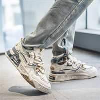 Nouvelles Chaussures de Skate à Plateforme Tendance pour Hommes Été 2026 – Baskets Décontractées Polyvalentes à Semelle Épaisse pour Adolescents, Idéales pour le Quotidien, le Sport et le Streetwear