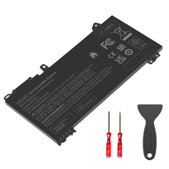 OEM Replacement 11.55V 41.5Wh 3450mAh Fast Charge RE03XL Battery for HP ProBook 440 G7 Quality Battery