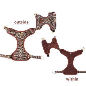 आरामदायक ऑक्शफोर्ड पालतू जानवरों के लिए किसी भी तड़ी और बड़े सूट के लिए लोगो हार्नेस सेट को शामिल नहीं करता है। - Product Image 5