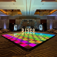 2026 Dernière Tendance : Jeu de Sol LED pour Mariage et Fête, Dalles LED de Piste de Danse Miroir en Verre Transparent