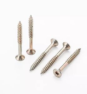 Shenzhen SOZN DIN7505 Jaune/Blanc Zinc Tête Fraisée Durcir <span class=keywords><strong>Vis</strong></span> MDF Aggloméré <span class=keywords><strong>Vis</strong></span> - Product Image 3