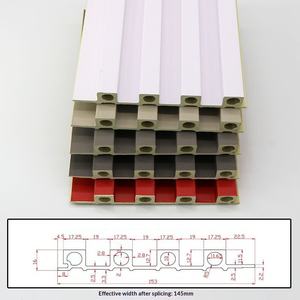 Venta <span class=keywords><strong>Directa</strong></span> de Rejilla de WPC de 150 Orificios, Paneles Perforados para Decoración de Paredes, Revestimiento de Pared Ecológico - Product Image 1