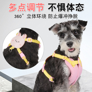 <b>Pet</b> <b>Harness</b> Cartoon PU Padded Buckle Closure For Small Dogs Sml Size - Product Image 5