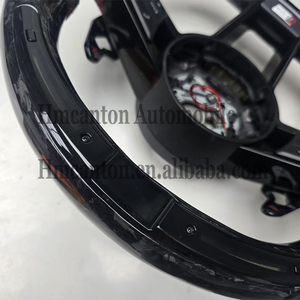 พวงมาลัยคาร์บอนไฟเบอร์อัลคันทาร่าแบบ LED รุ่นใหม่ล่าสุดสำหรับรถยนต์ Audi B9 B8 C8 A4 A6 A7 R8 TT RS A8 Q7 - Product Image 3
