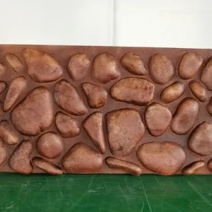 NEU-paneles de pared 3d para jardín, piedra de imitación de PU, aspecto uniforme