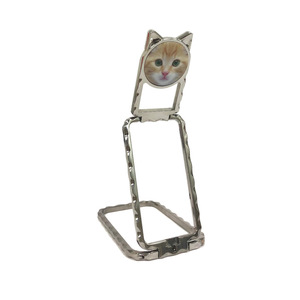 Máy tính để bàn lười biếng khung đa chức năng dễ thương trở lại thanh gấp kim loại vòng khóa xe khung điện thoại bán buôn - Product Image 4