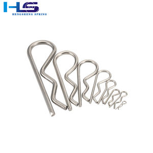 Hengsheng <span class=keywords><strong>DIN</strong></span> <span class=keywords><strong>11024</strong></span> en forma de R Pasadores de chaveta de resorte Bloqueo DE SEGURIDAD Split String Chaveta R Pin R Clips - Product Image 3