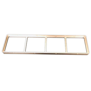 Four Way Switch Socket Frame 86 Type Aluminum CNC Machined Concealed Integrated Panel Easy Installation - Product Image 3