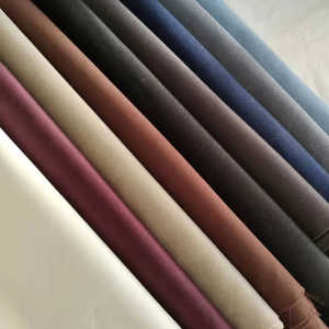 100% algodón tejido de peso pesado sarga 200-330g para hombre ropa de trabajo pantalones uniforme Chaqueta resistente al desgaste material de la prenda blanco - Product Image 2