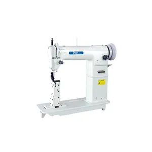 Máquina de coser industrial de alta velocidad de la sola cama del poste de la aguja DT810 para el precio material grueso