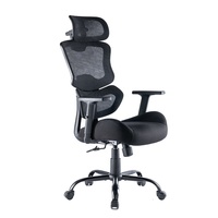 Prix incroyable chaise de bureau ergonomique moderne coussin éponge chaise de bureau en maille exécutive