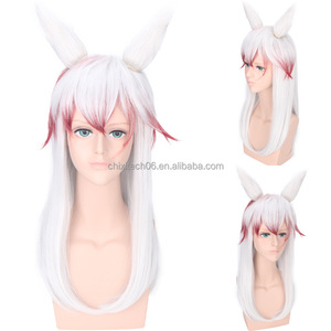 Peluca de Cosplay: Onmyoji, Hikari, Yamato, Abe No Seimei, Oni, Red Leaf, Vampire Girl, Tsukimi, Boy, Spirit, <span class=keywords><strong>Kagura</strong></span> - Product Image 6