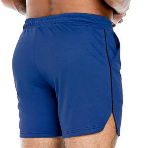 Short d'entraînement d'été en gros pour hommes Nouveau style de shorts respirants 100% coton avec poches et cordon de serrage à vendre - Product Image 4