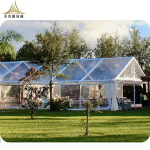 Алюминиевые сверхпрочные палатки, прозрачная большая свадебная палатка для наружной вечеринки