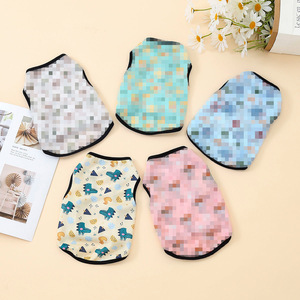 Chaleco con estampado de animales para mascotas, ropa de verano transpirable de poliéster para perros, gatos, Corgis, Bichons, osos de peluche, ZYK0011 - Product Image 4
