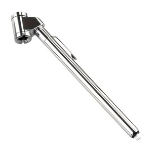 Manómetro <span class=keywords><strong>Digital</strong></span> Portátil de Alta Resistencia para Neumáticos, de Acero Inoxidable Plateado, Herramienta de Medición de Presión de Aire para Automóviles, Camiones, Motocicletas y SUV - Product Image 1