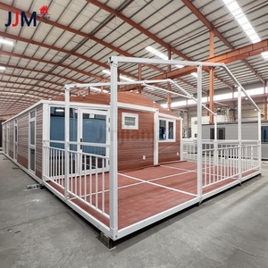 Casa Contenedor de Acero Prefabricada de Lujo de 20-40 pies, Expandible, Dos Dormitorios, 1 Baño, Hotel Plegable para <span class=keywords><strong>Venta</strong></span> de Edificios de <span class=keywords><strong>Oficinas</strong></span> - Product Image 3