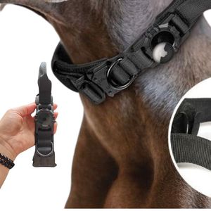 Collar de perro GPS de lujo rastreador táctico a prueba de explosiones collar de entrenamiento para mascotas con <span class=keywords><strong>Material</strong></span> de nailon y decoración de cinta - Product Image 5