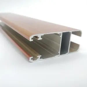 Anodized Modern Design Aluminum Extrusion Kitchen Cabinet Profiles For Building Material