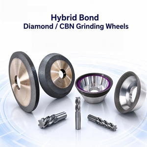 Hybrid-Bond-Superharte Diamant-CBN-Schleifscheibe für CNC-Werkzeugfräsen, -schlitzfräsen und -bohrer-Nachbearbeitung - Product Image 4