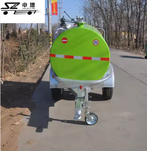 Personalizable 1000L Tanque <span class=keywords><strong>de</strong></span> agua <span class=keywords><strong>de</strong></span> un solo <span class=keywords><strong>eje</strong></span> Fuego Vehículo especial <span class=keywords><strong>Semirremolque</strong></span> Hecho <span class=keywords><strong>de</strong></span> acero - Product Image 2