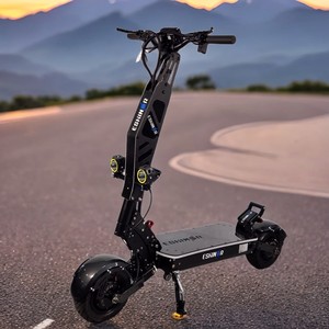 Geofought R7 Dual Motor Off Road Electric Scooter 11 Inch Foldable Escooter Long Endurance Lithium Battery For Daily Travel - Product Image 1